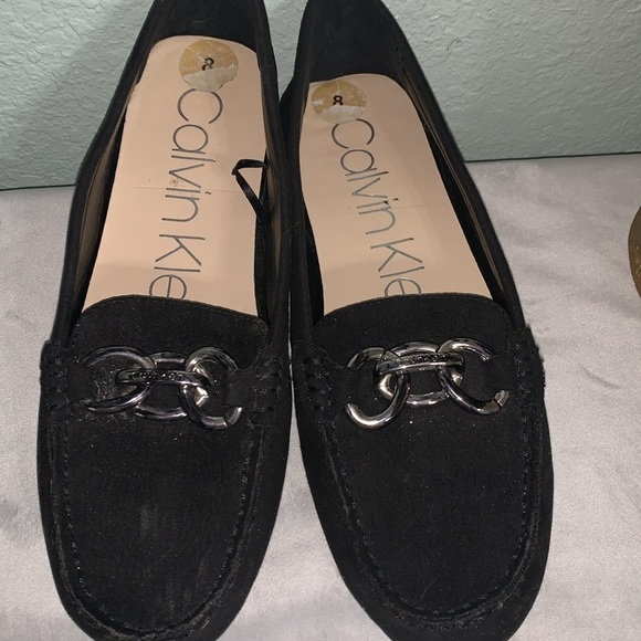 Calvin Klein suede loafers - Picture 1 of 9